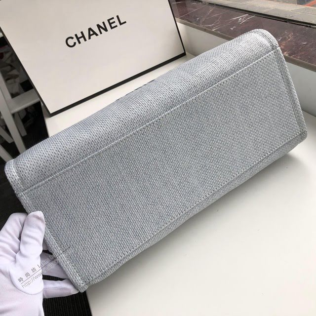 Chanel女包 66941 香奈兒經典款沙灘包 Chanel帆布購物袋  djc4033